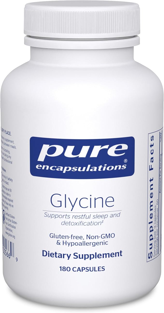 Pure Encapsulations Glycine - 180 Capsules